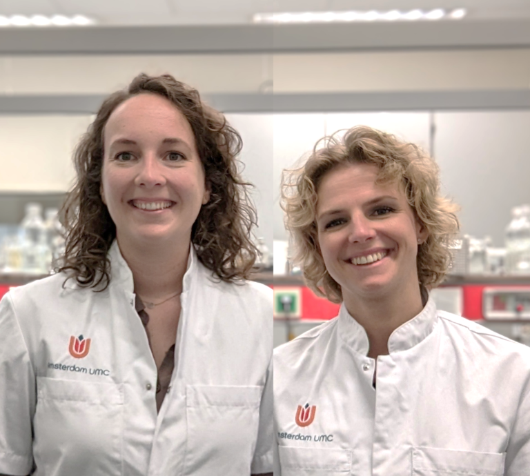 Astrid Hendriks en Sandra Man-Bovenkerk UvA